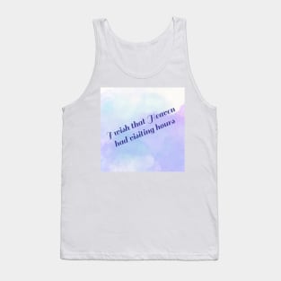 Visiting Hours Ed Sheeran Tank Top